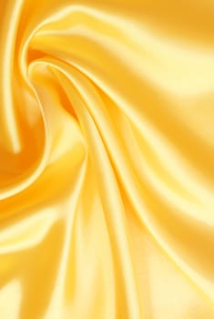 Smooth elegant golden silk can use as background 