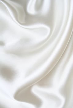 Smooth elegant white silk can use as background