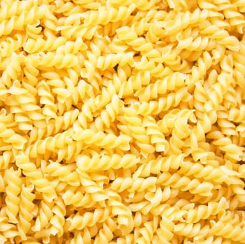 Pasta fusili can use as background