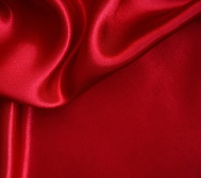 Smooth Red Silk can use as background 