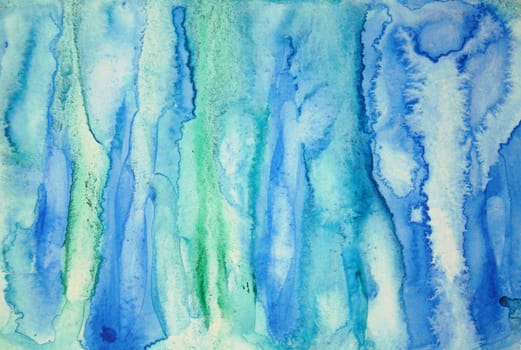 Abstract watercolor grunge background with colorful different layers on paper texture 