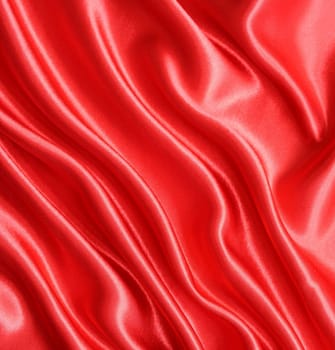 Smooth Red Silk can use as background

