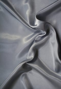 Smooth elegant grey silk can use as background 
