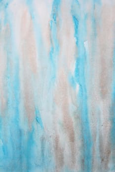 Abstract watercolor background with colorful different layers on paper texture 
