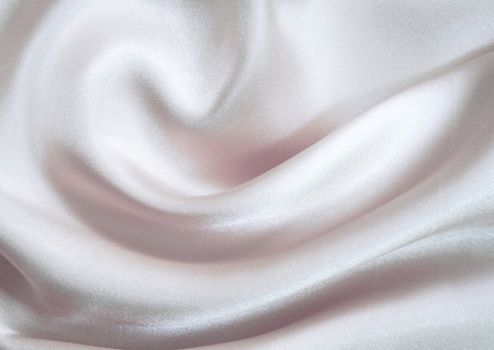 Smooth elegant white silk can use as background