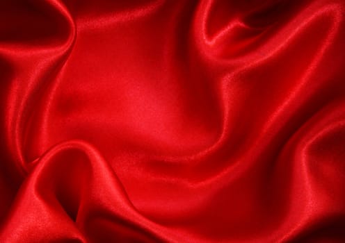 Smooth Red Silk can use as background 