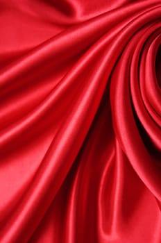 Smooth Red Silk can use as background