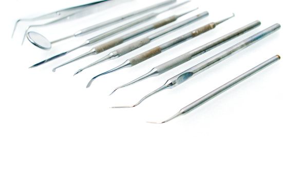 dental instrument.cabinet to stomatologies shallow DOF