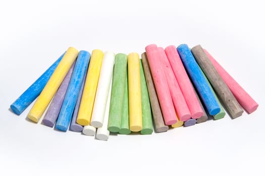 Brightly Colored Crayons