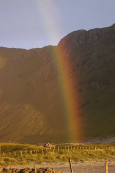 Rainbow in Norweigian Valley