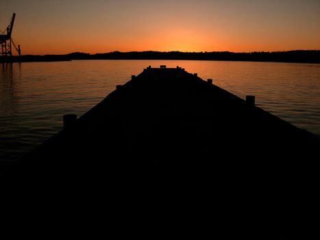 Harbour in sunrise.
Larvik, Vestfold, Norway.