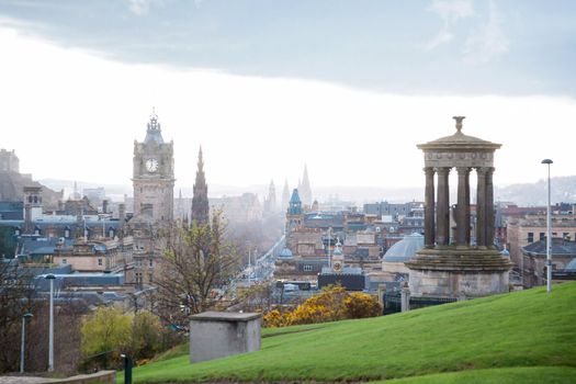 Calton Hill Edinburgh Scotland United Kingdom