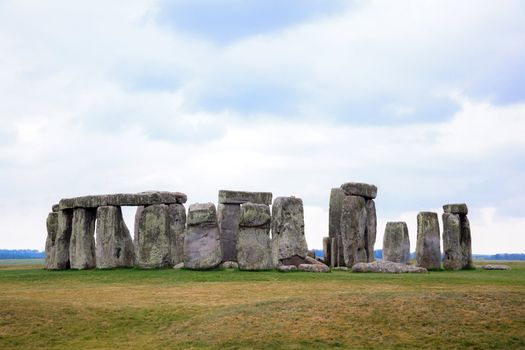 Landscape of Stonehenge England United Kingdom