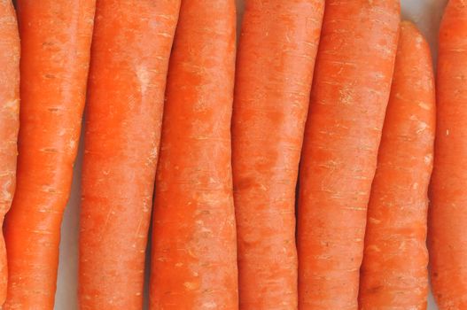 Orange carrot vegetables useful as a background