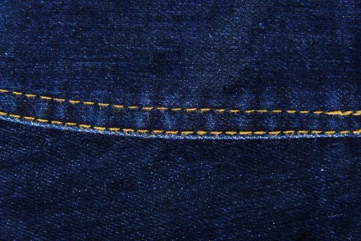 Blue jeans close up for background