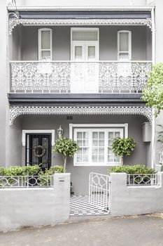 An image of a terrace house in Paddington Sydney