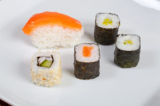 Diverse Sushisorten