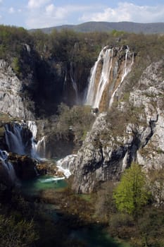 Plitvice Lakes national park in Croatia