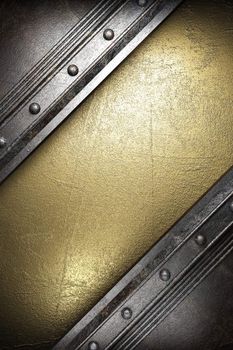 background with gold