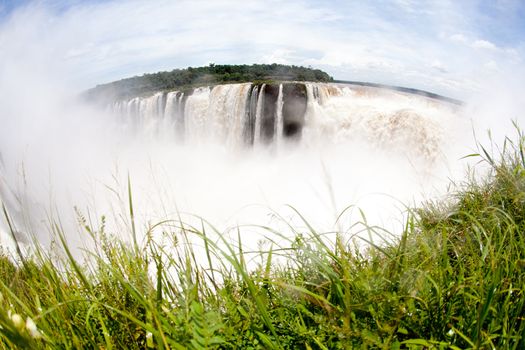 waterfall in Misiones, provincia Argentina