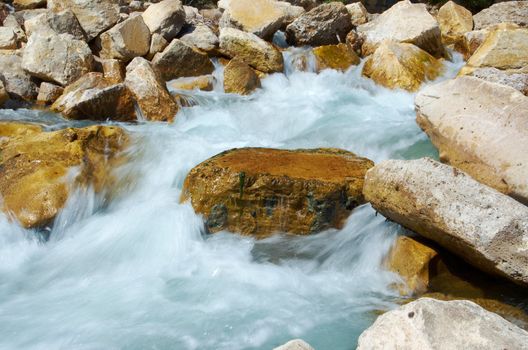 
mountain river.  Turkey.