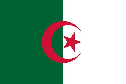 national flag of Algeria country. world Algeria background wallpaper