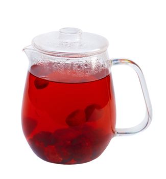 fruit berry green tea - 	raspberry,blackberry