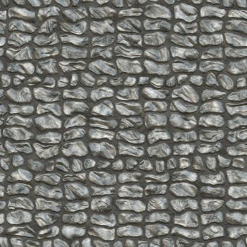 Stones in mortar seamless background