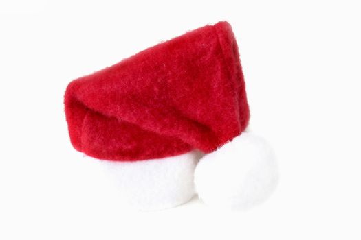 Santa hat isolated on a white background.