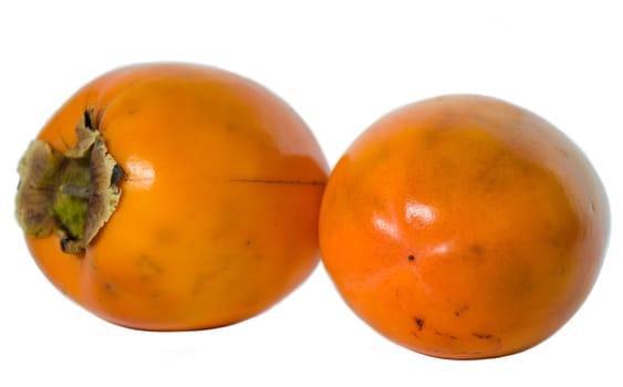 persimmon isolated