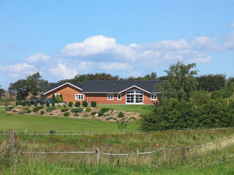 Modern style designed private wooden home