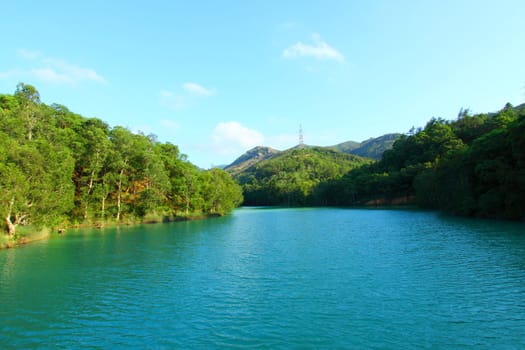 Reservoir in Hong Kong