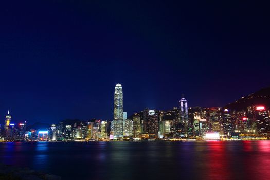 Hong Kong at night