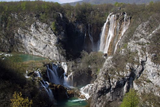 Plitvice Lakes national park in Croatia