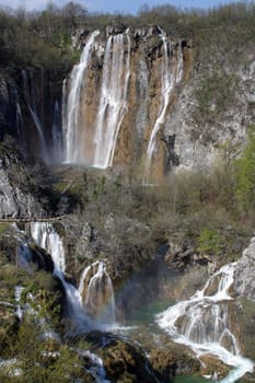 Plitvice Lakes national park in Croatia