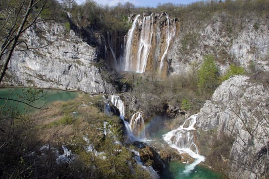 Plitvice Lakes national park in Croatia