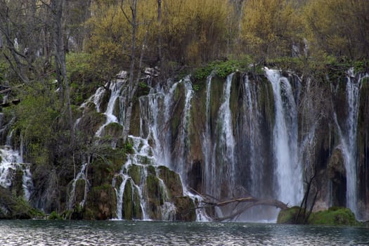 Plitvice Lakes national park in Croatia