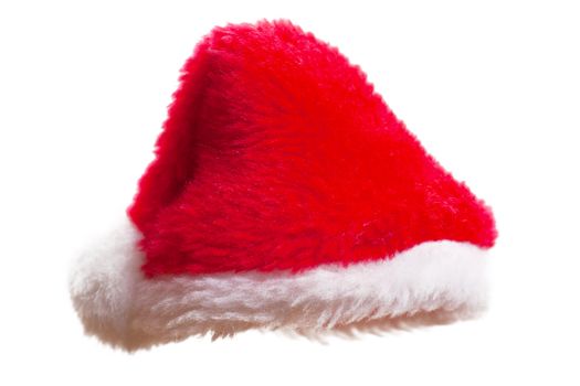 Santa hat isolated over white background