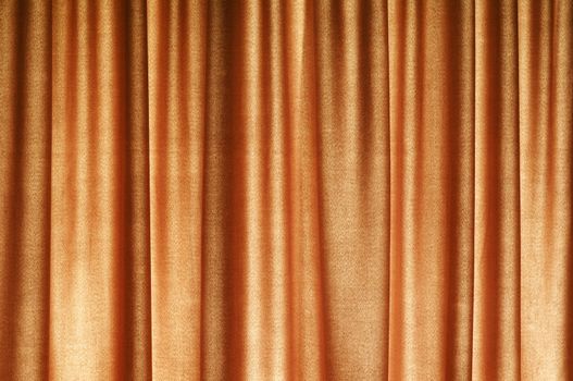 Brown curtain background