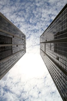 A Skyscraper in downtown Sao Paulo, Brazil.