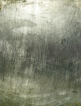 old grunge metal plate steel background