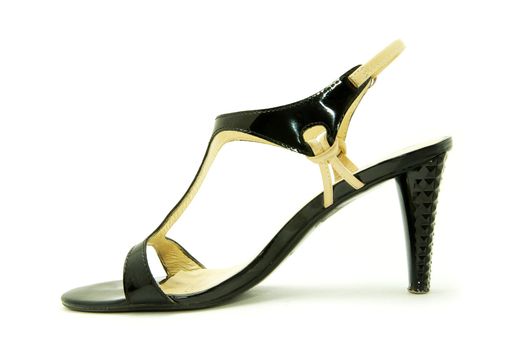 female footwear on a white background
