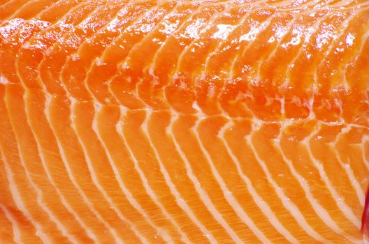 background salmon steak red fish 