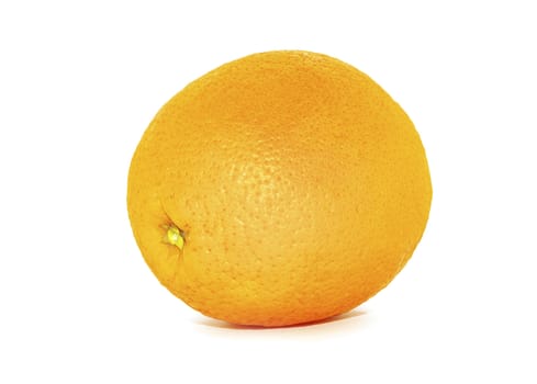 fresh orange isolated on white