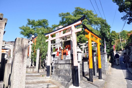 Fushimi Inari Shrine in Kyoto, Japan