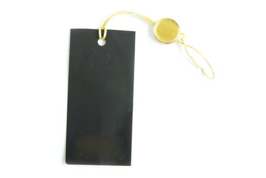 Blank tag isolated on a white backgrounds