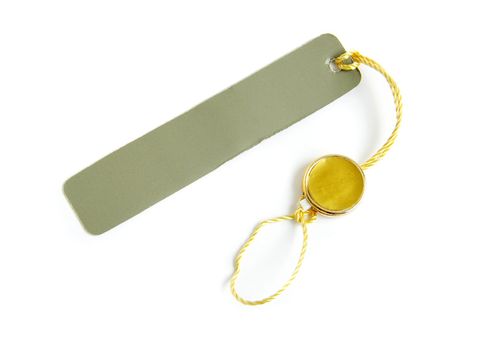 Blank tag isolated on a white backgrounds