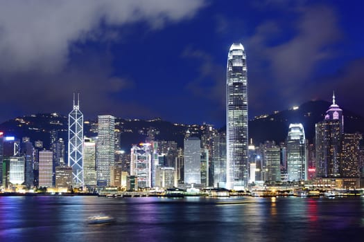 Hong Kong at night