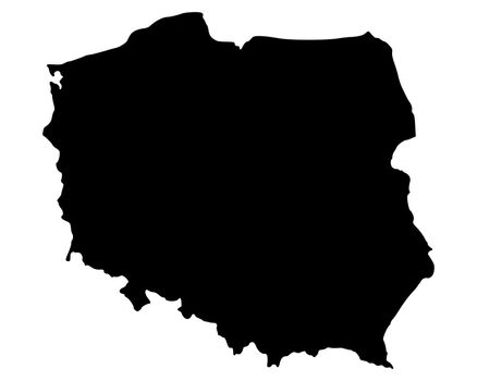 Map of Poland