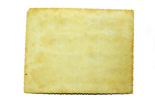 Blank vintage postcard ready for text.